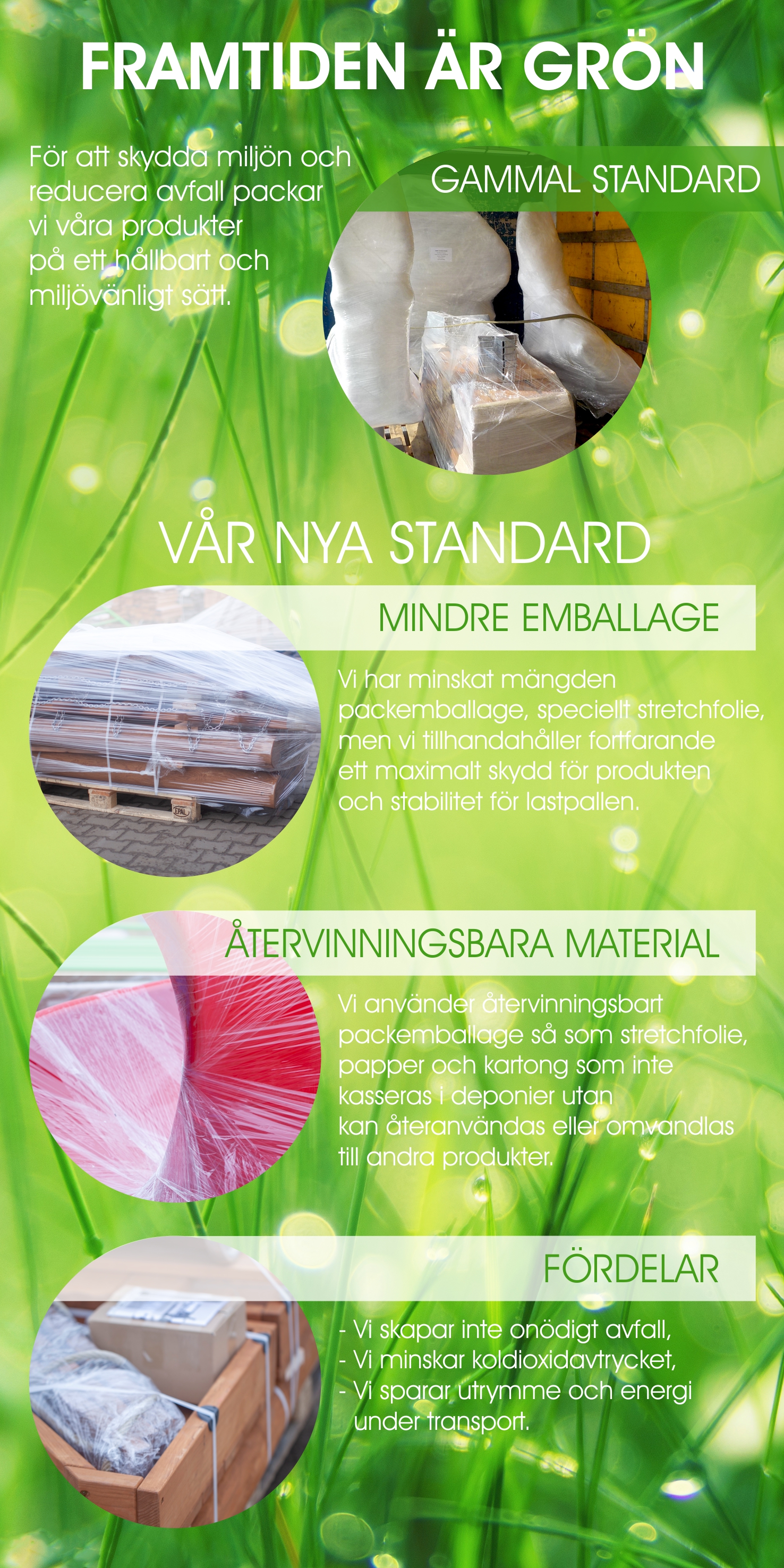 Eco packaging in Lars Laj