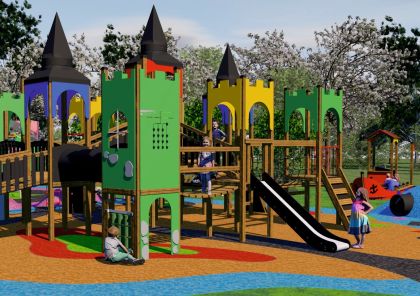 Castle - Themed Playground