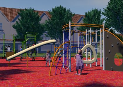 Metal Climbing Frame - Solaris