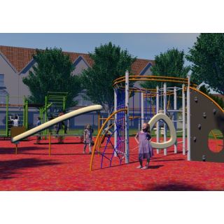 Metal Climbing Frame - Solaris_2052