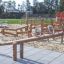 Gungbräda för barn på lekplats Seesaw Nature.