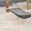 Hammock Trippel Robinia hängmatta på sand.