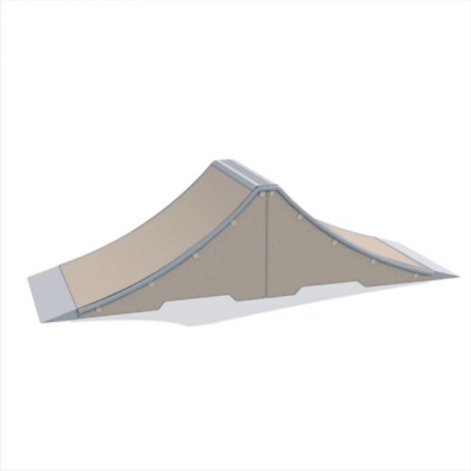 Ramp för skateboard, Spine-Ramp