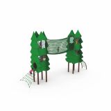 Skog klätterbana