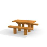 Bänkbord Natur