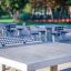 Bordtennisbord Betong i en park.