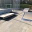 Box skatepark hinderbanor utomhus.