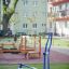 Cross Trainer på utomhusgym i bostadsområde.