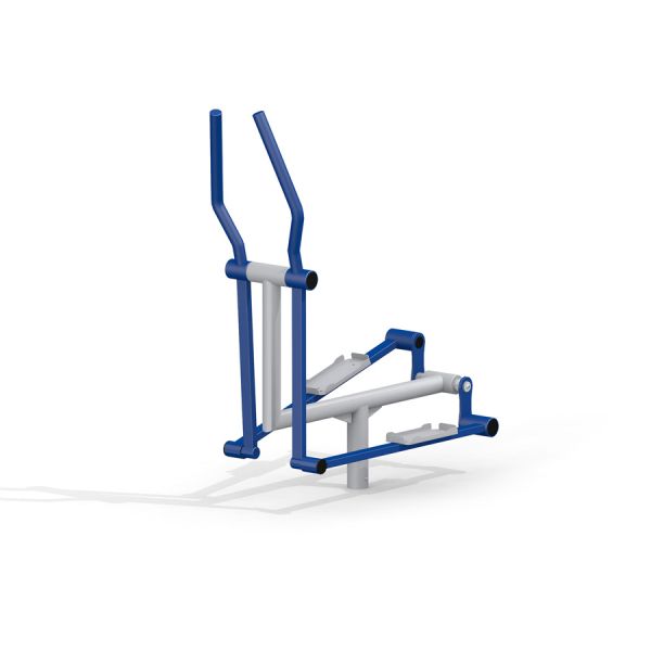 Cross Trainer i blå och vit färg.